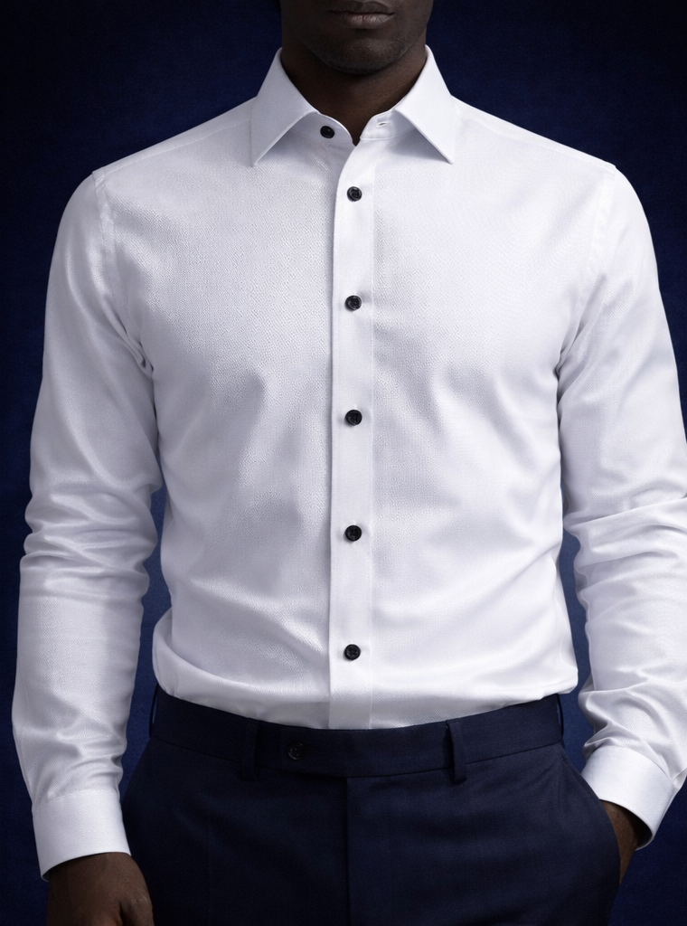 Chemise blanche homme Fashion
