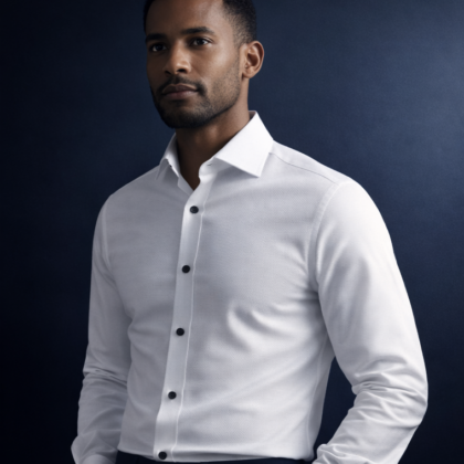 Chemise blanche homme Fashion