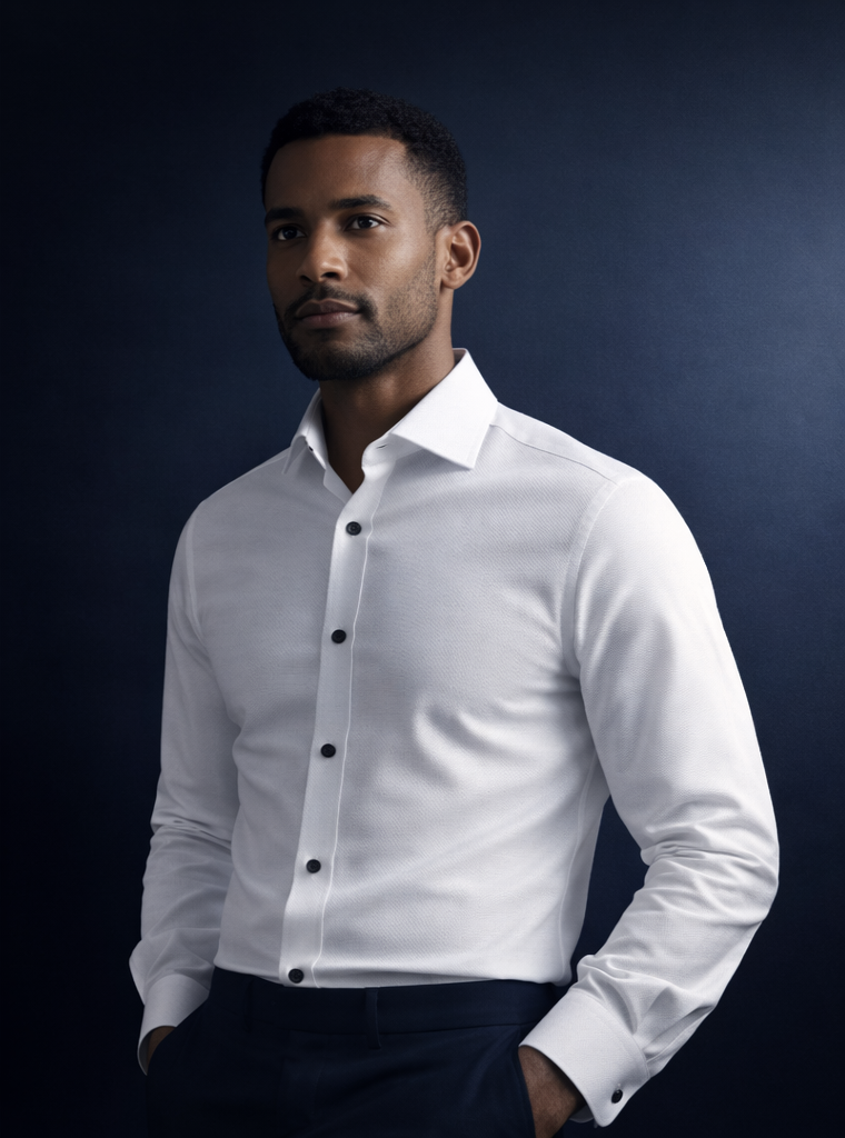 Chemise blanche homme Fashion