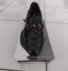 Mocassins homme cuir verni